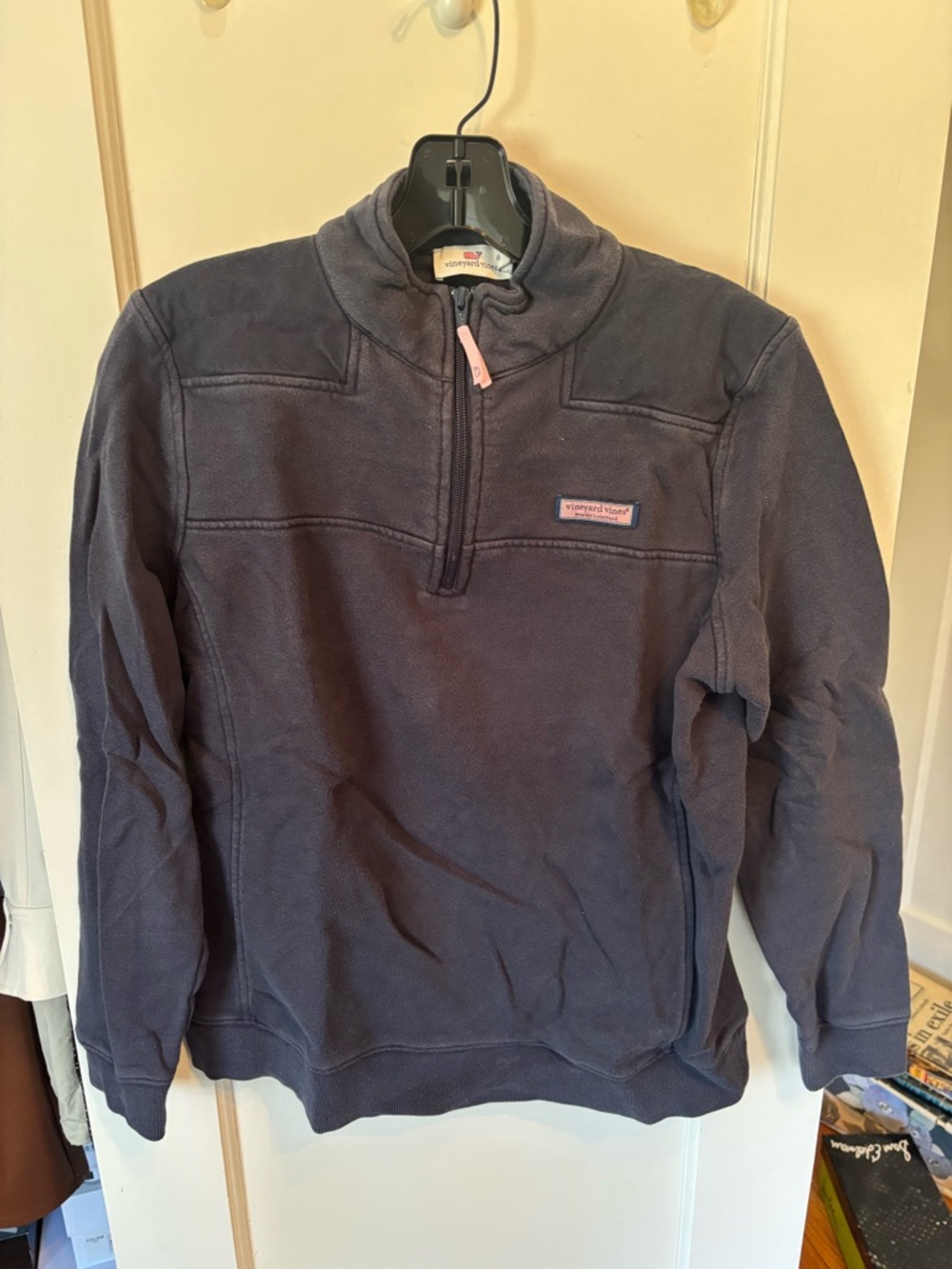 Vineyard Vines Women’s Navy Quarter-Zip Pullover